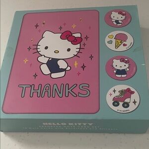 Hello Kitty Thank You Card Set
